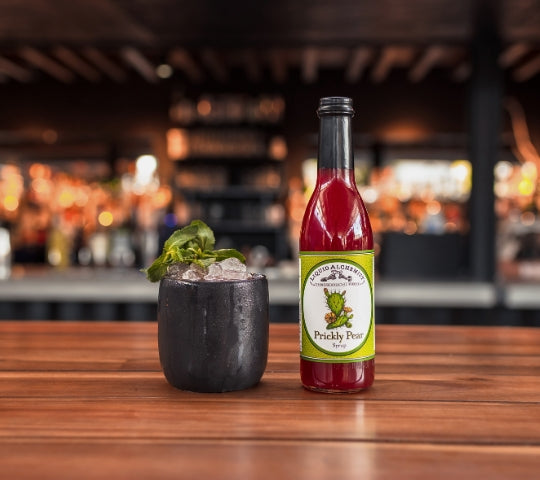 Sweet-Tart Prickly Pear Lemonade