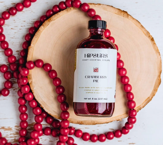 Delicious Winter Vodka Cocktails - Made with Cranberry Pie Syrup