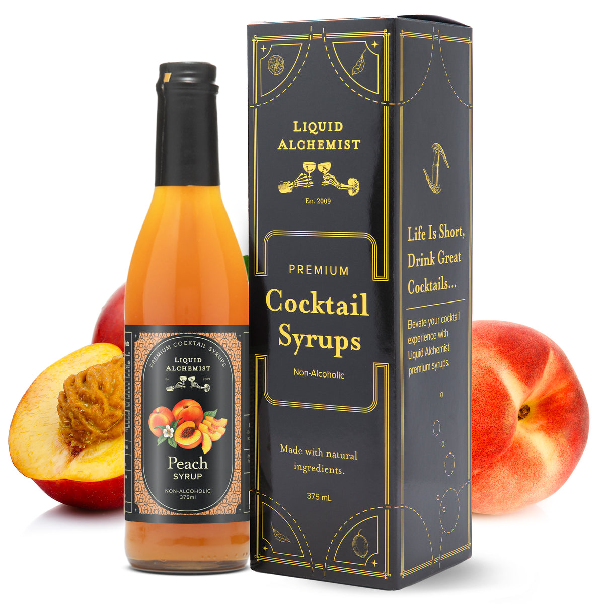 Bubbly Fuzzy Navel Cocktail