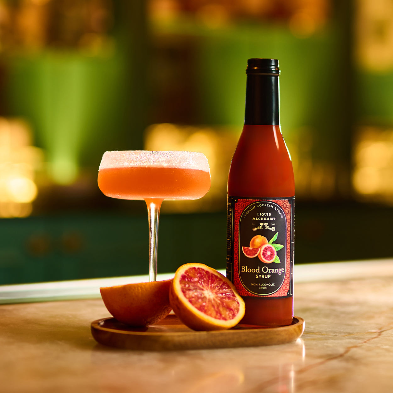 Blood Orange Cocktail Syrup