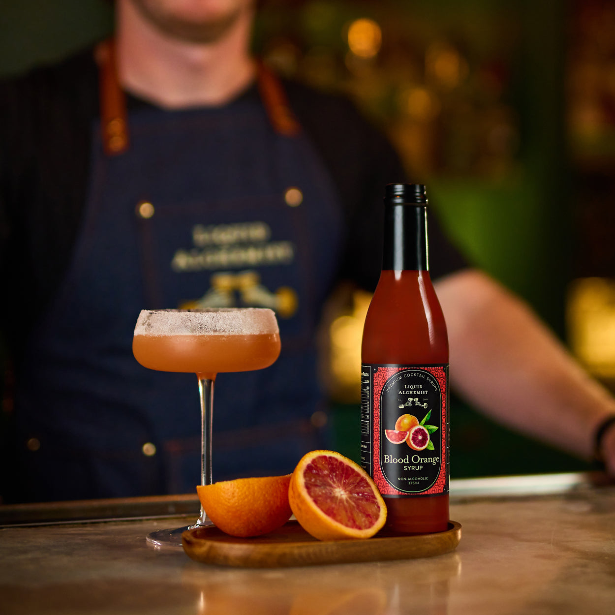 Blood Orange Cocktail Syrup
