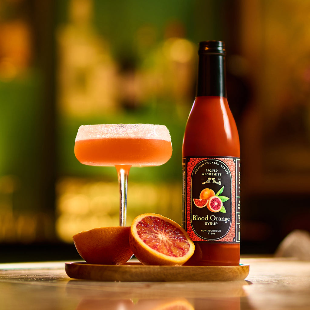 Blood Orange Cocktail Syrup