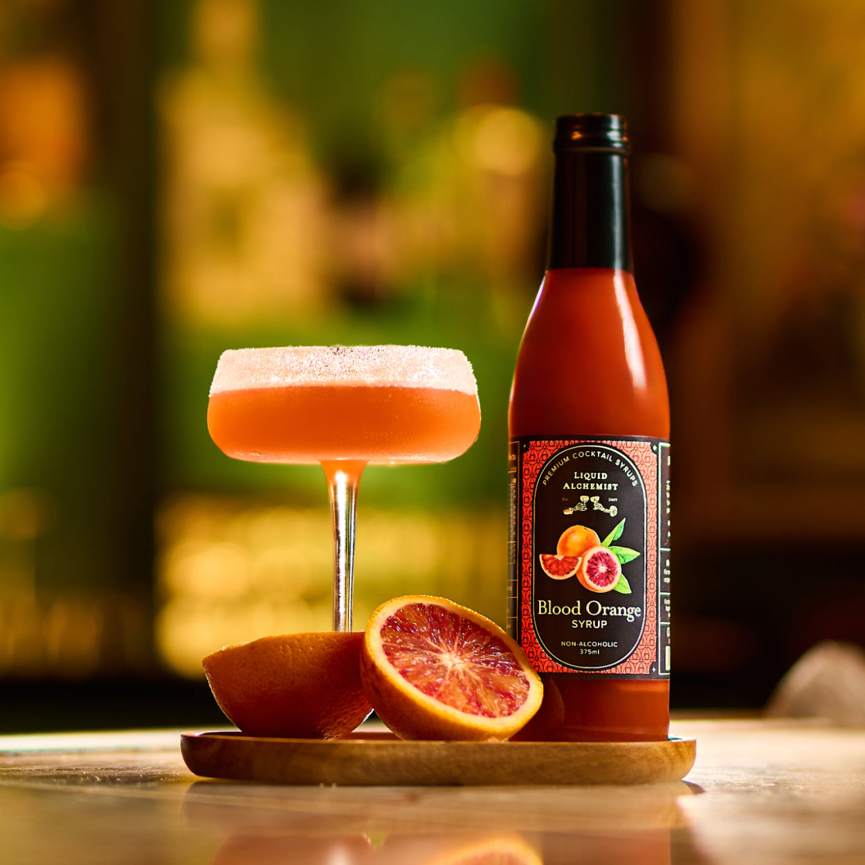 Blood Orange Cocktail Syrup