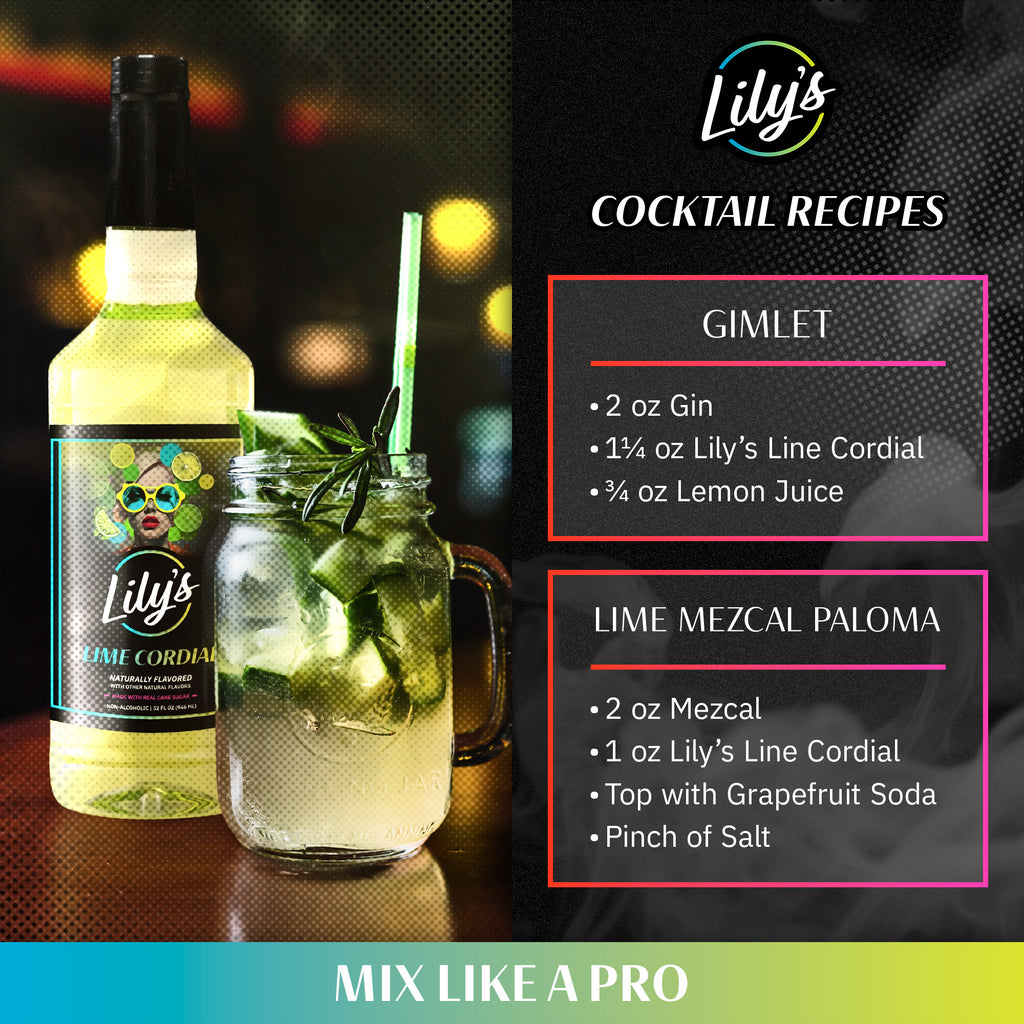 Lily's Lime Juice Cordial