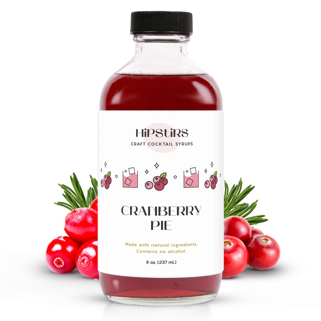 Cranberry Pie Cocktail Syrup