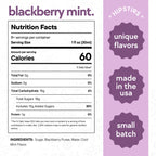 Blackberry Mint Cocktail Syrup
