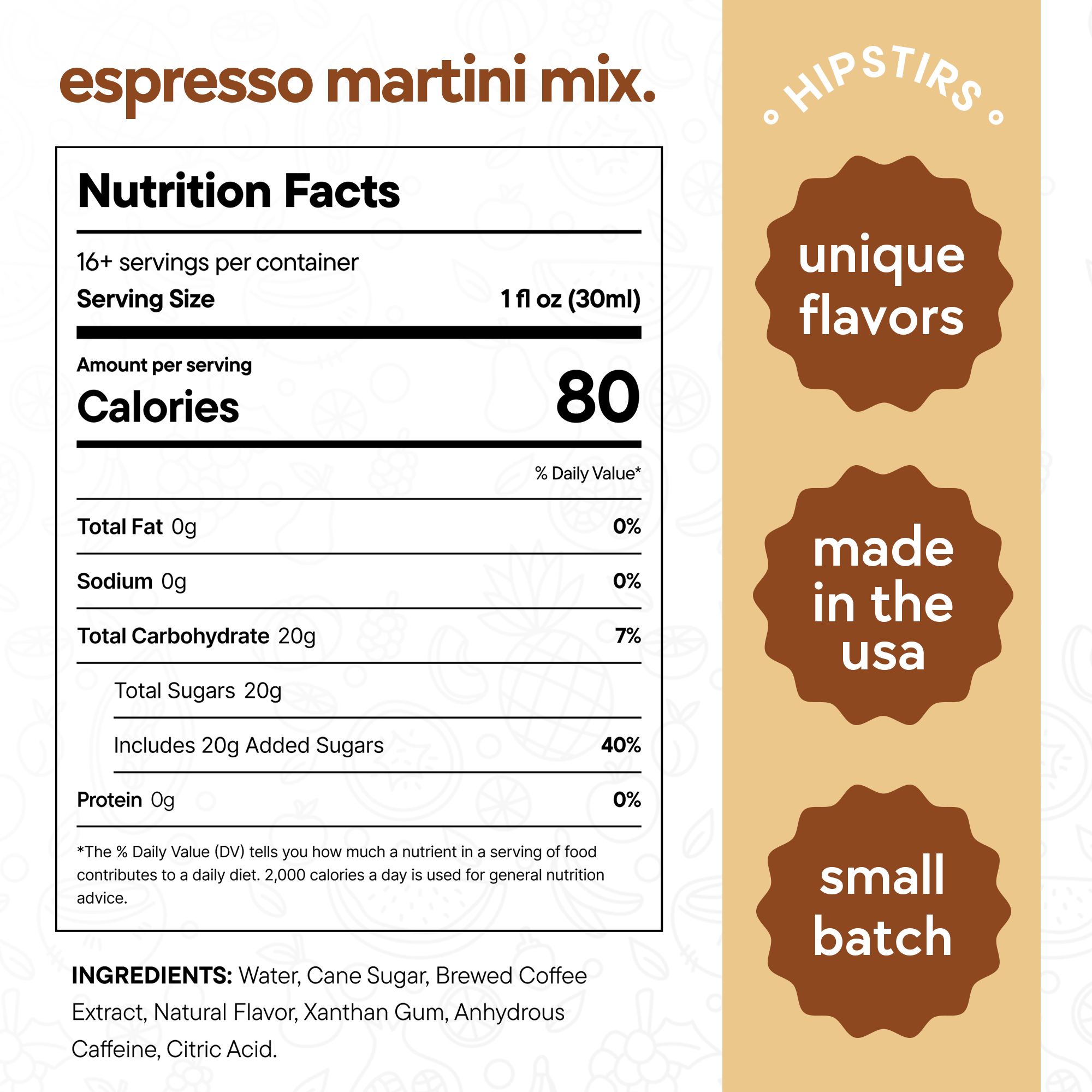 Espresso Martini Mix