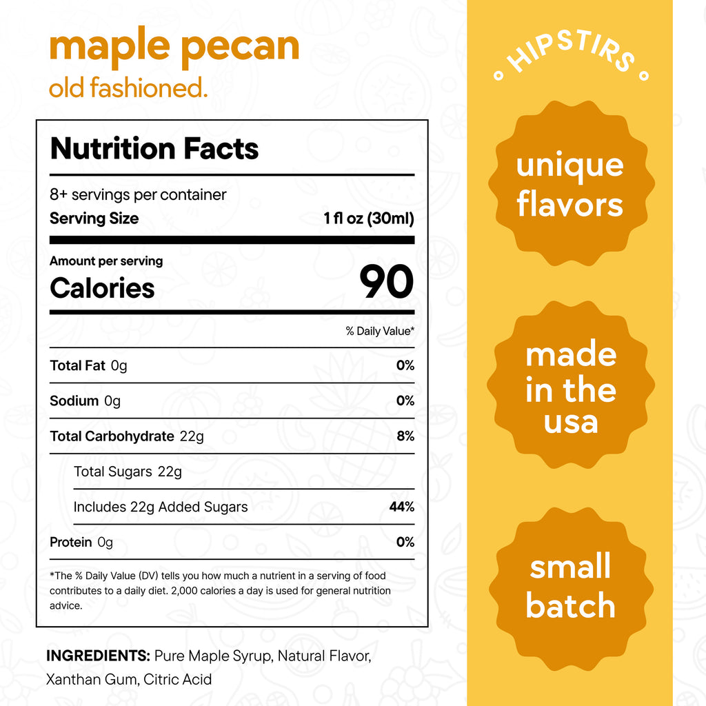 Maple Pecan Old Fashioned