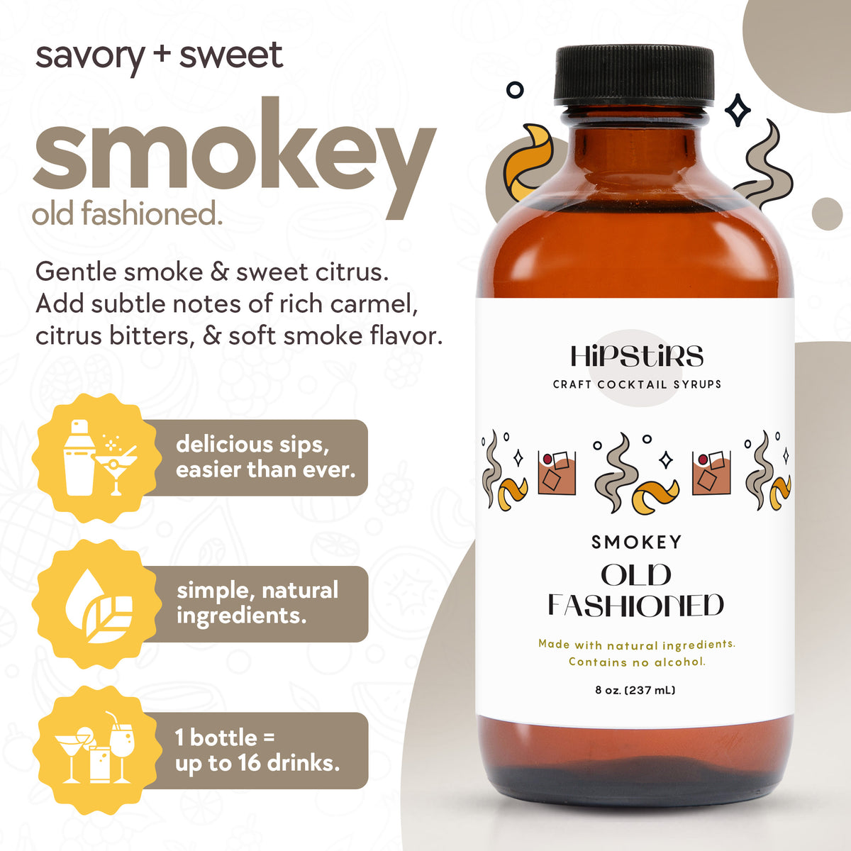 Smokey Old Fashioned
