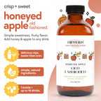 Crisp and sweet: HipStirs Honeyed Apple Old Fashioned syrup