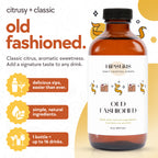 Old Fashioned Cocktail Syrup
