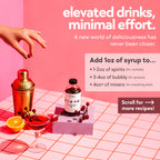 Cranberry Pie Cocktail Syrup