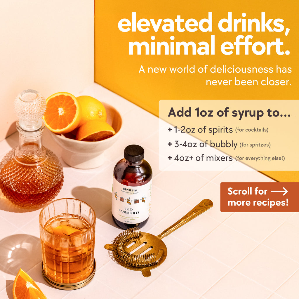 Old Fashioned Cocktail Syrup