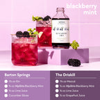 Blackberry Mint Cocktail Syrup