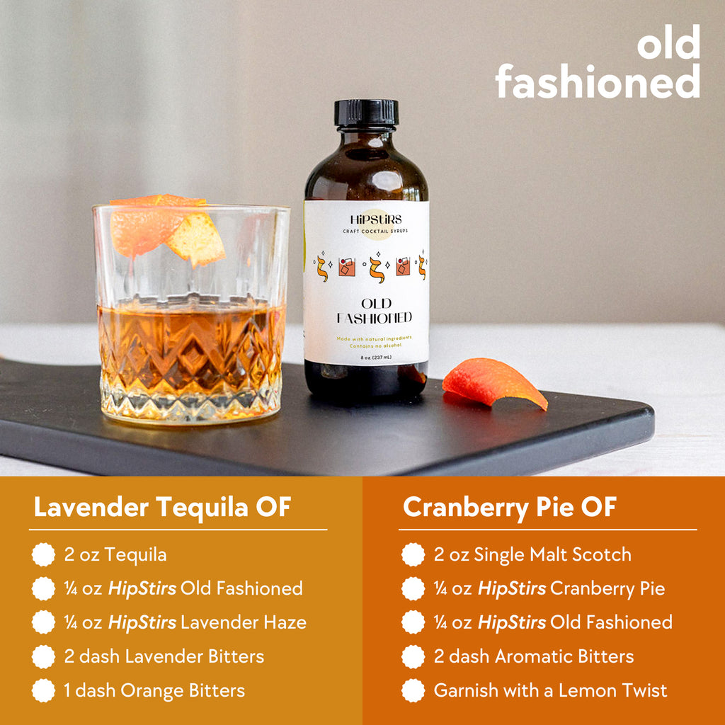 Old Fashioned Cocktail Syrup