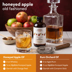 Honeyed Apple Old Fashioned and Rum Orchard Old Fashioned recipes