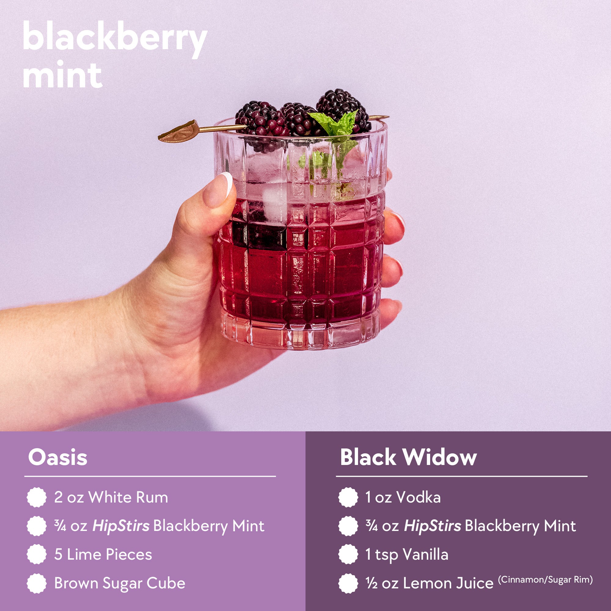 Blackberry Mint Cocktail Syrup