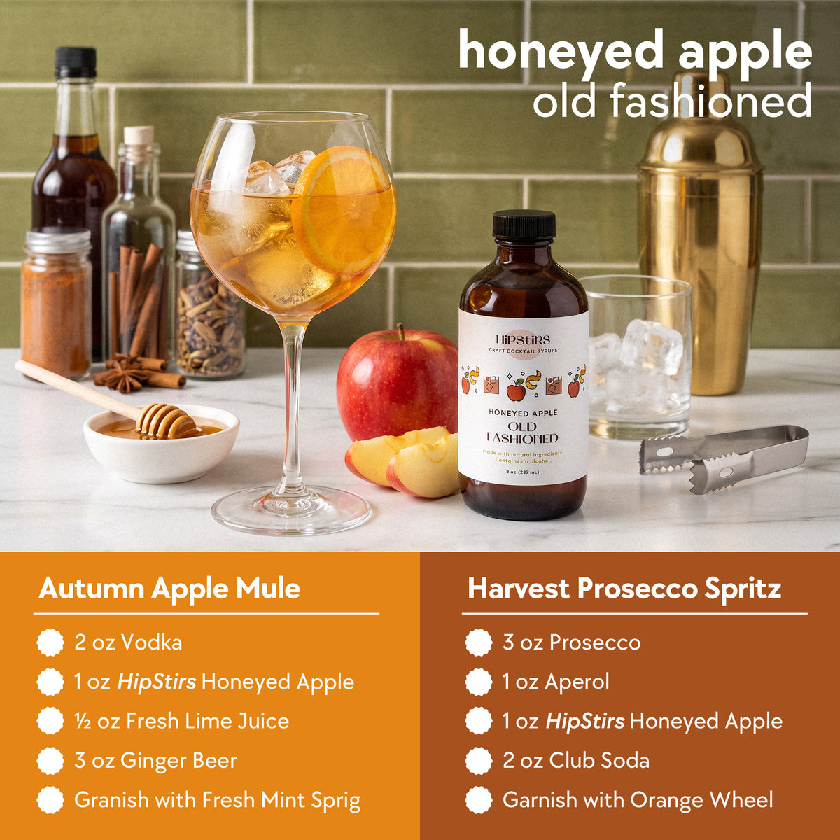 Autumn Apple Mule and Harvest Prosecco Spritz recipes