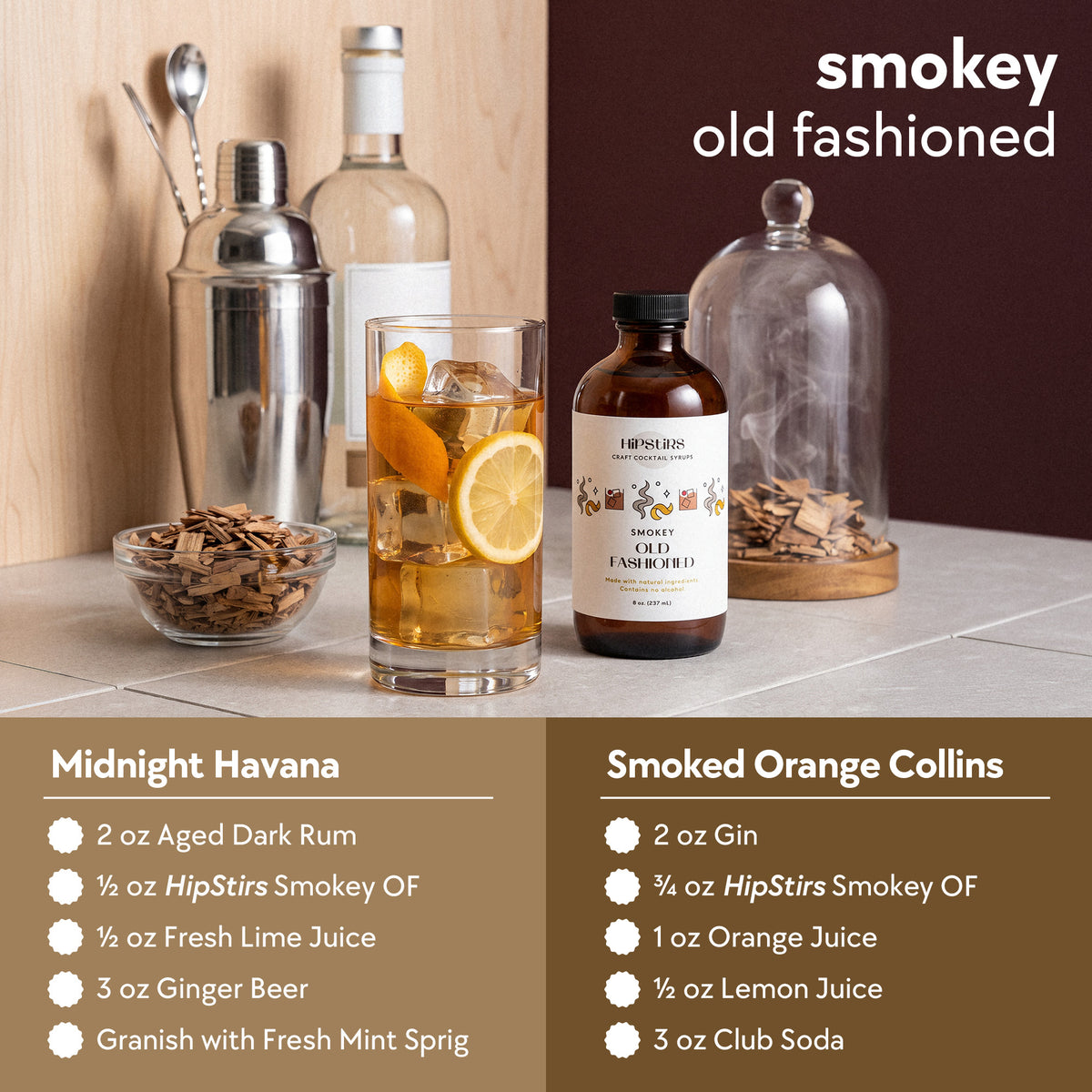 Smokey Old Fashioned