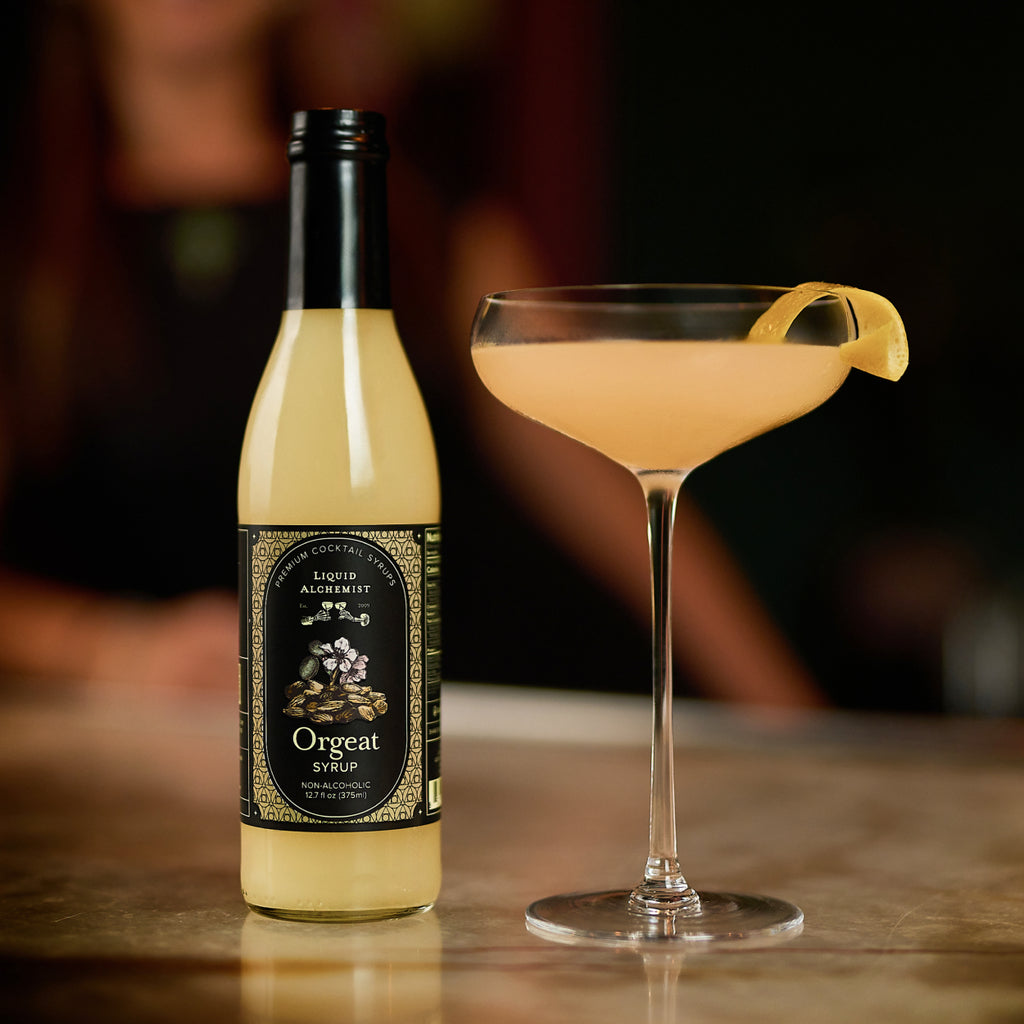 Almond Orgeat Cocktail Syrup