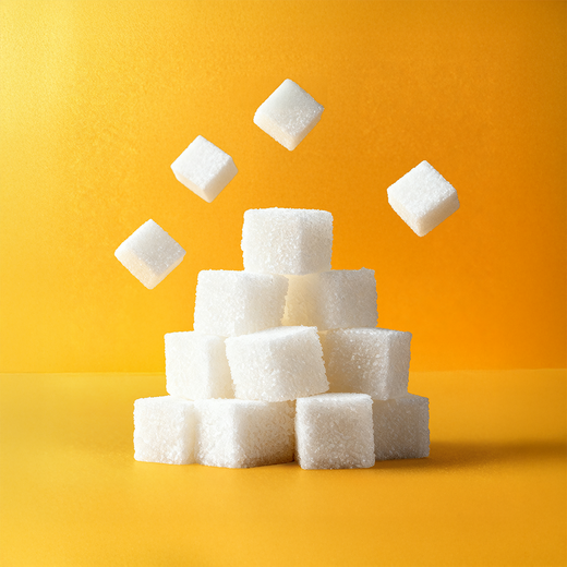 Made with cane sugar