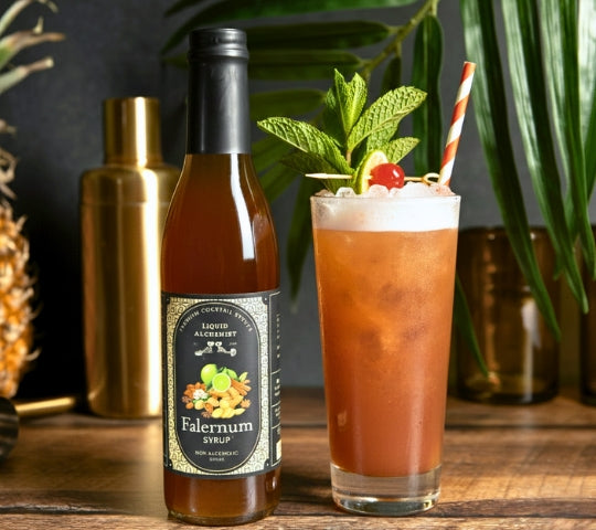 Zombie Cocktail With Bold Tropical Flavor and Warming Spice