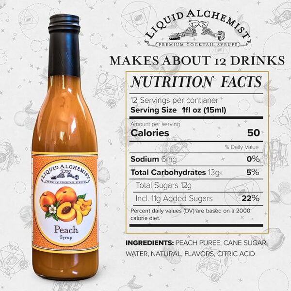 peach_cocktail_syrup_nutrition