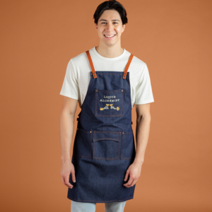 Liquid Alchemist Denim Bartender Apron