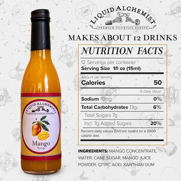 mango_cocktail_syrup_nutrition