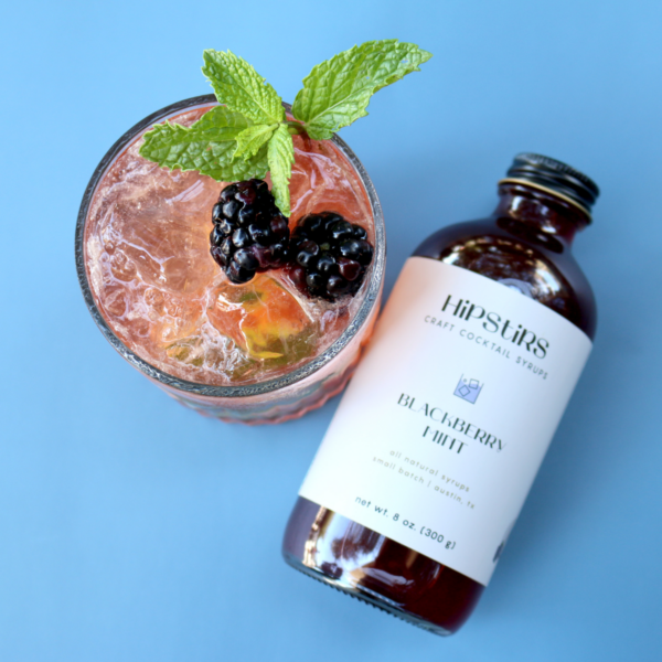 Blackberry Mint Cocktail Syrup