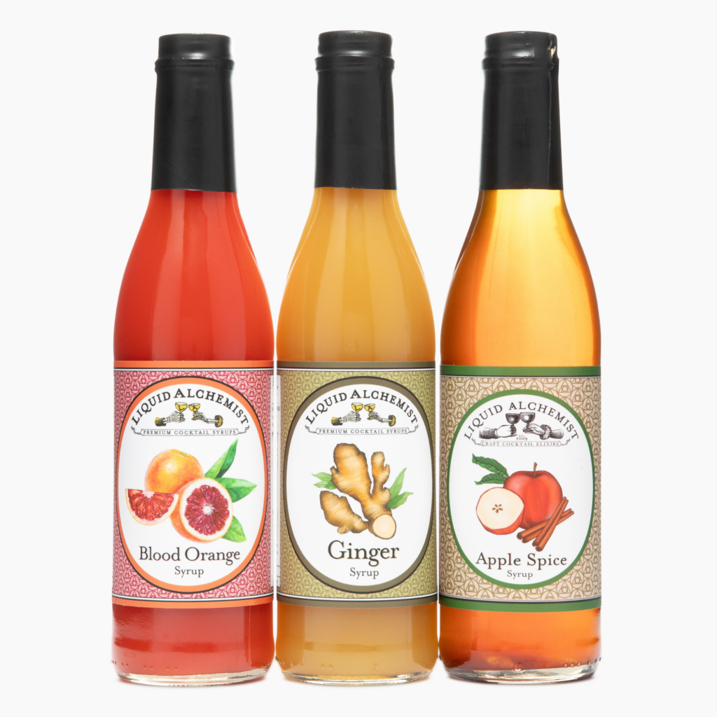 Holiday Cocktail Syrup Set Liquid Alchemist