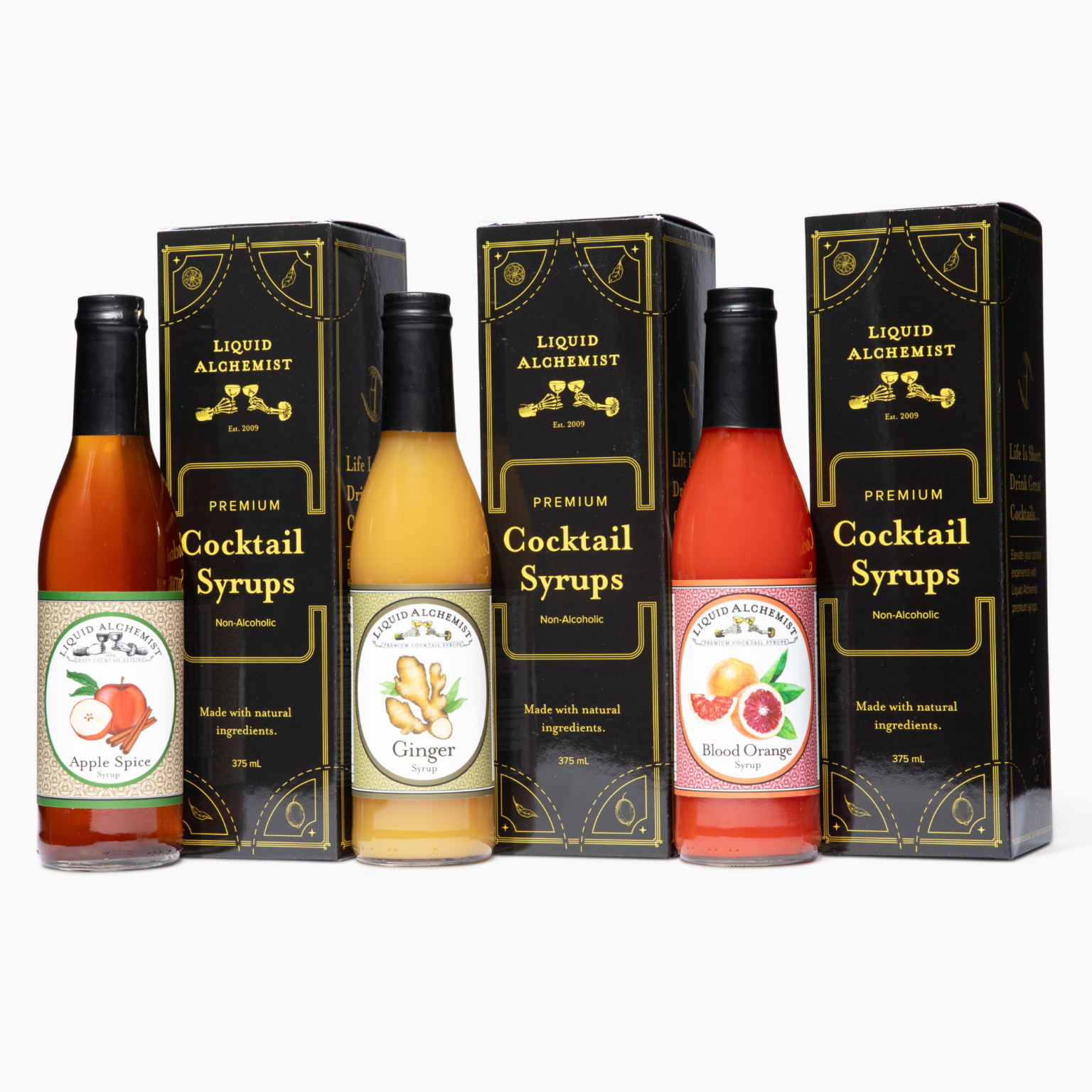 Holiday Cocktail Syrup Set Liquid Alchemist