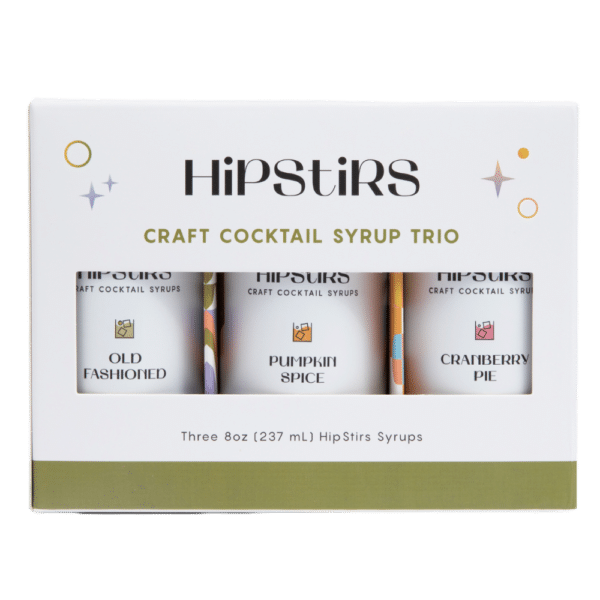 HIPSTIRS HOLIDAY COCKTAIL SYRUP TRIO