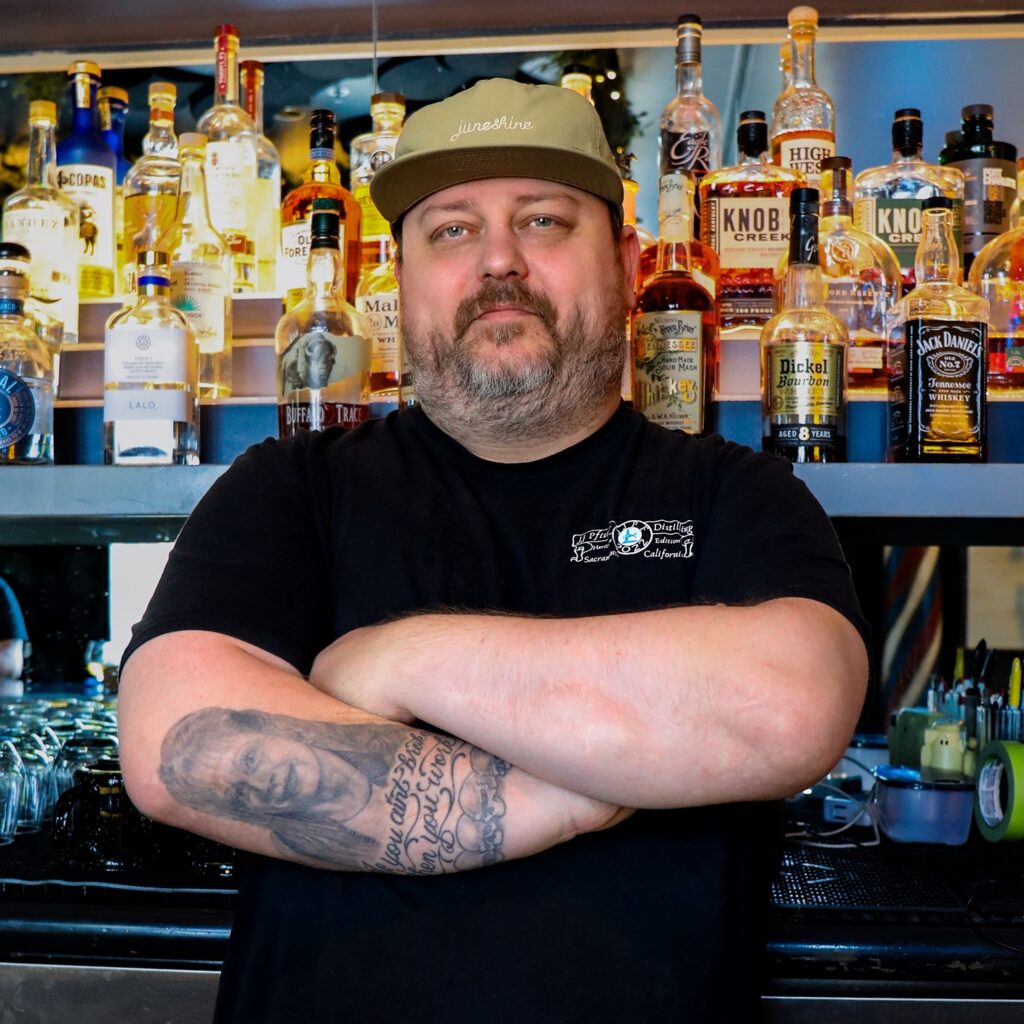 Daniel Martin bartender at bottle and barlow