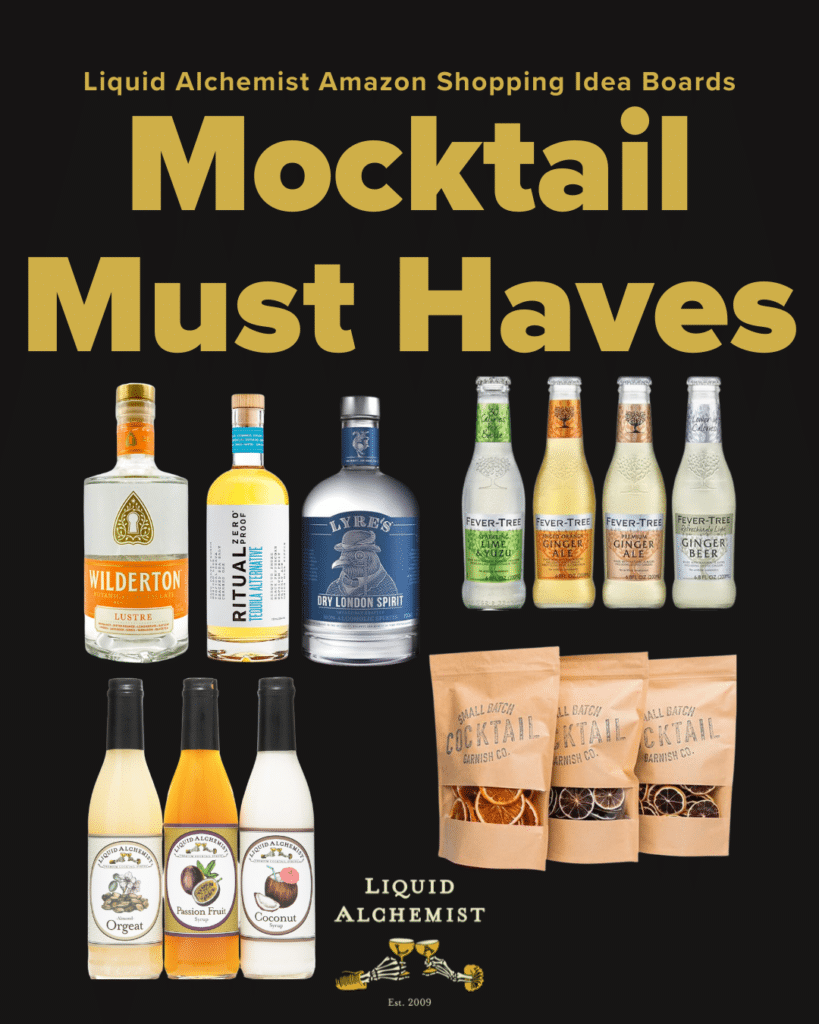 Amazon Shopping Idea Board: Mocktail Must Haves