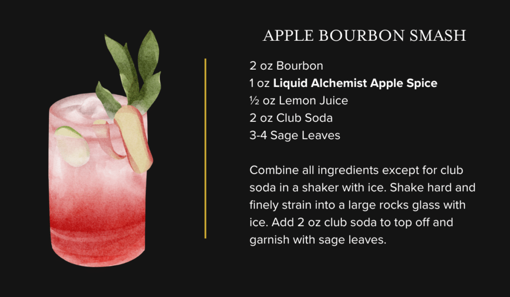 Fall-cocktail-recipe-apple-bourbon-smash