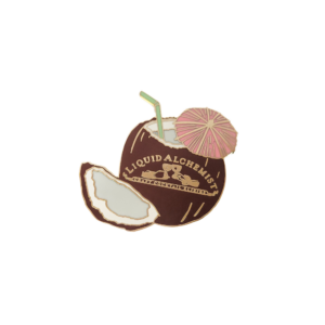 Coconut Enamel Pin