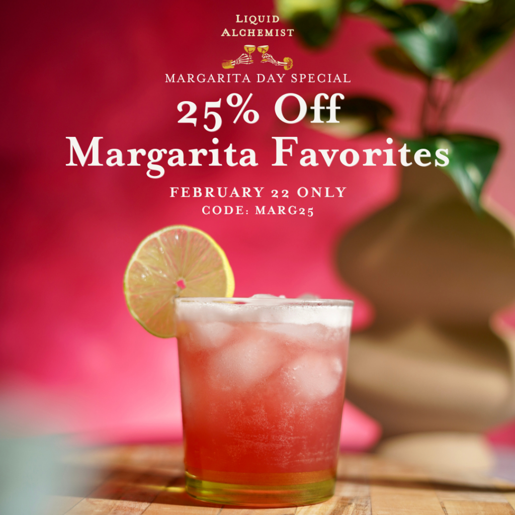 Liquid Alchemist margarita day sale 2025