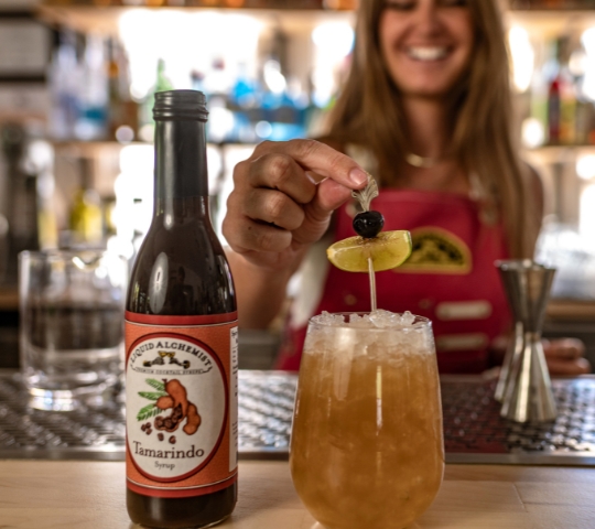 apricot sour cocktail