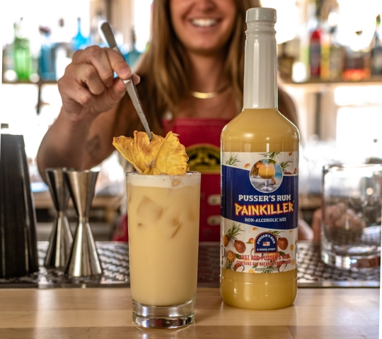 how to make a tropical painkiller cocktail