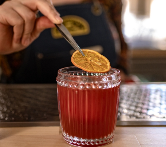 spicy hibiscus margarita