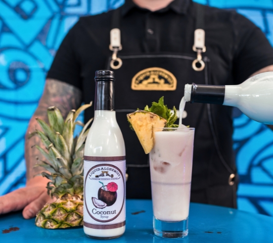 coconut tiki drinks