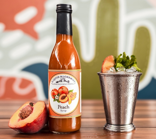 what to do with peach syrup
