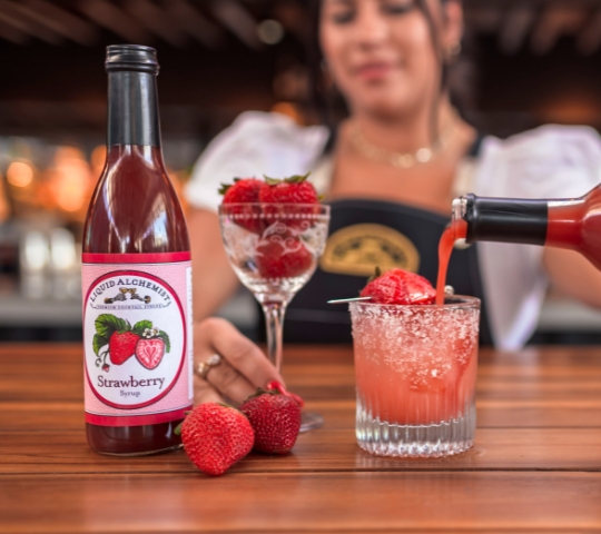 how to make strawberry lemonade without a blender