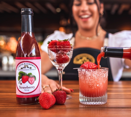 strawberry drinks non alcoholic