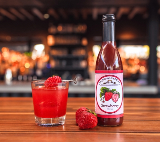 strawberry syrup for cocktails