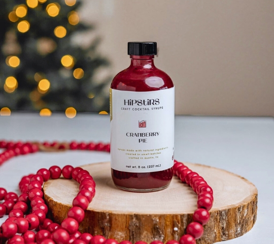 cranberry syrup for drinks