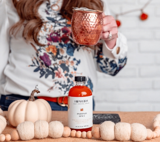 pumpkin spice mocktail