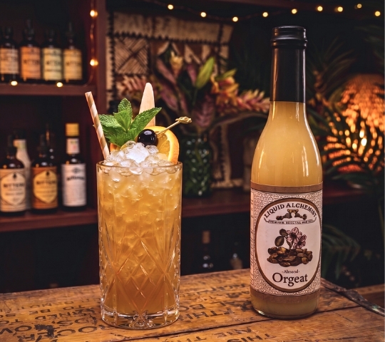 bourbon orgeat cocktail