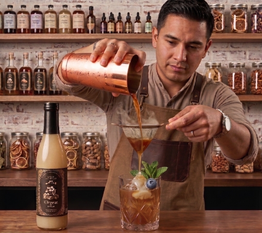 amaretto inspire mocktail
